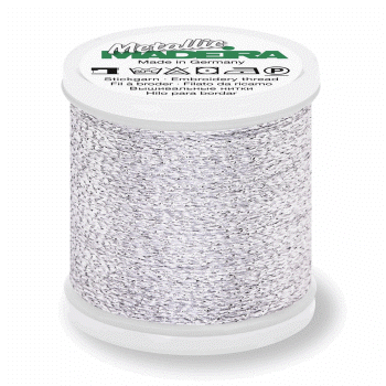 Dashwood Studios Stitch Cotton Reel Spool Thread Fabric White per